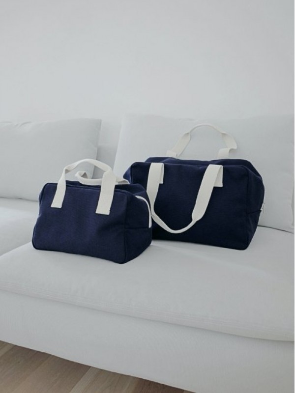 Boston bag (navy)_L