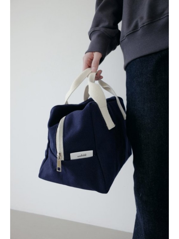 Boston bag (navy)_L