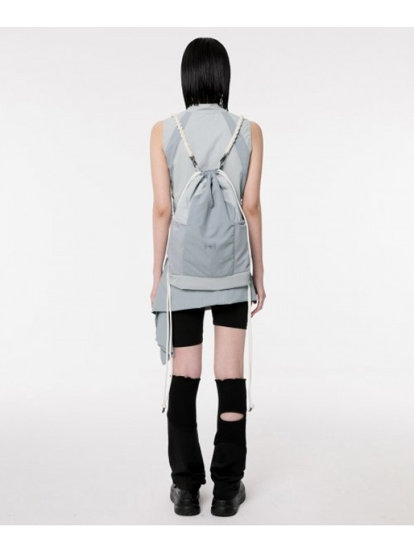 Wave Handmade Gym Sack - Sky Gray (FL-724)