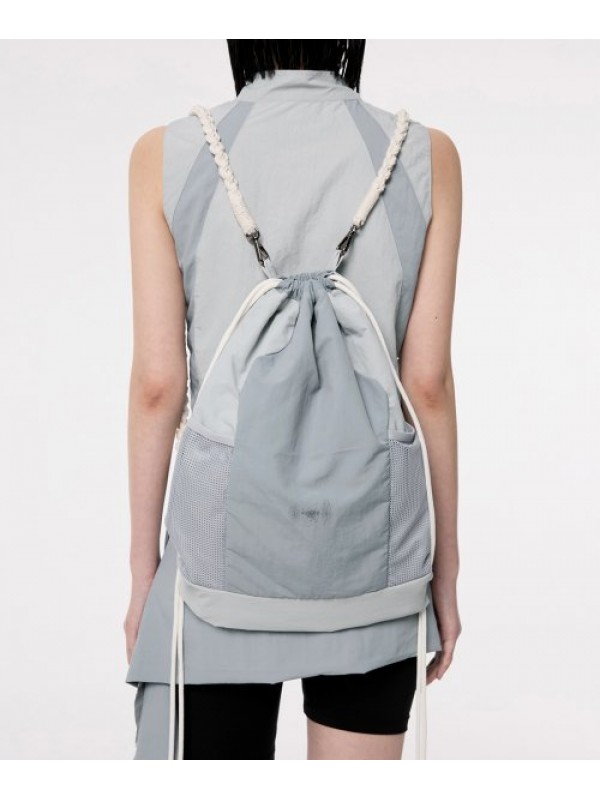 Wave Handmade Gym Sack - Sky Gray (FL-724)