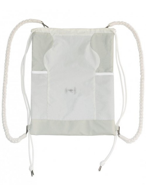 Wave Handmade Gym Sack - Cream (FL-724)