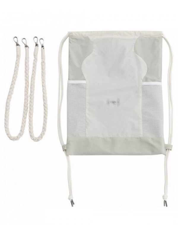 Wave Handmade Gym Sack - Cream (FL-724)