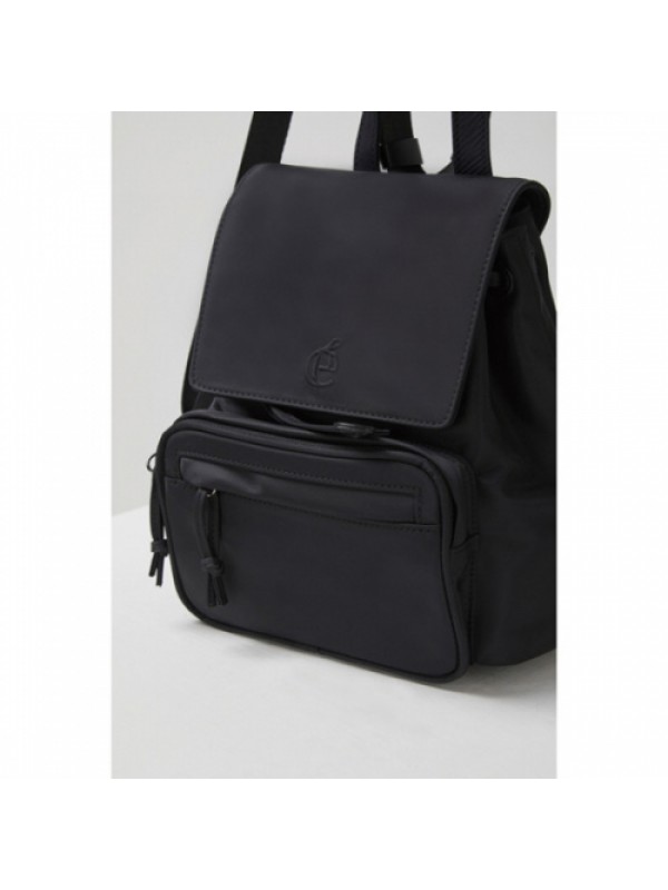 Nylon backpack(Deep sleep)_OVBAX23018BLK