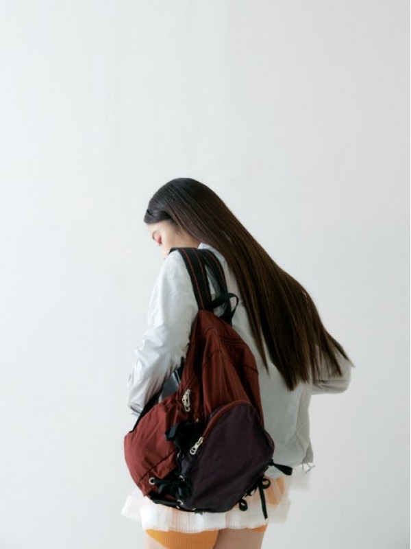 [Recycle] Nest Backpack (Plum Red)