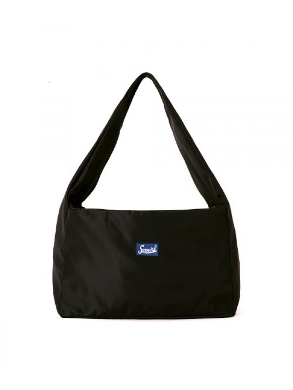 Smurf X Urkin Canvas Nylon String Shoulder Bag_Black