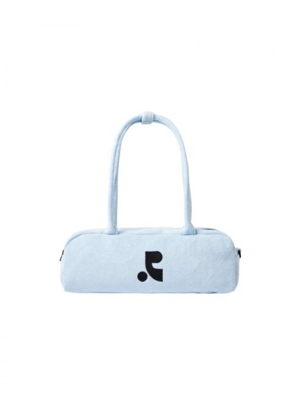 RR LOGO TERRY SHOUIDER BAG SKYBLUE