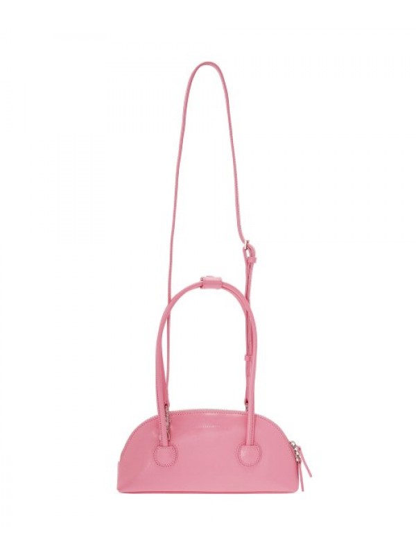 BESSETTE SHOULDER + STRAP - candy pink crinkle