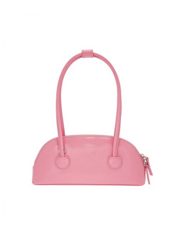 BESSETTE SHOULDER + STRAP - candy pink crinkle