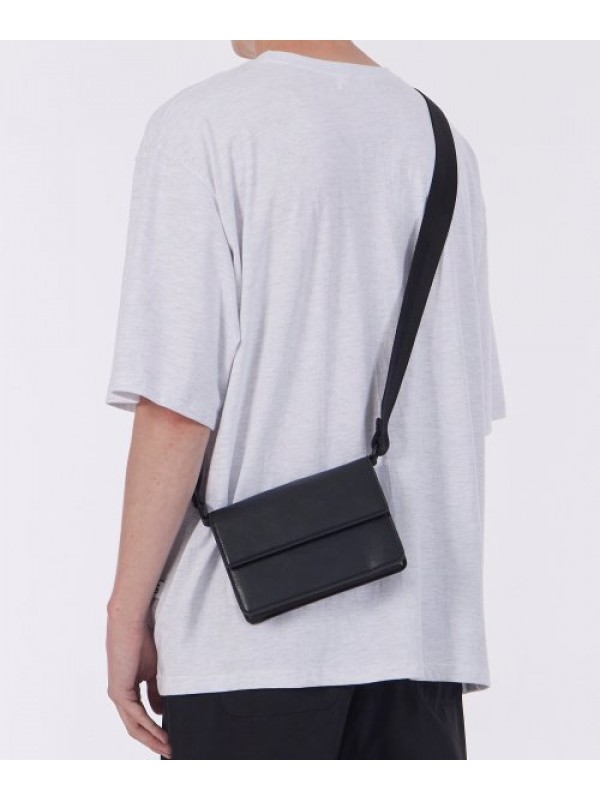 Flap Mini Leather Crossbody Bag