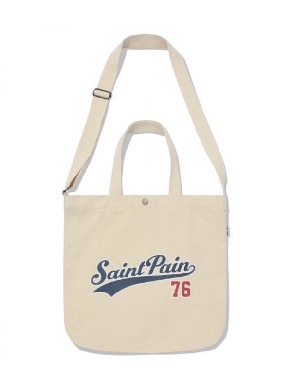 SP Team Logo 2WAY Eco Bag - Ivory