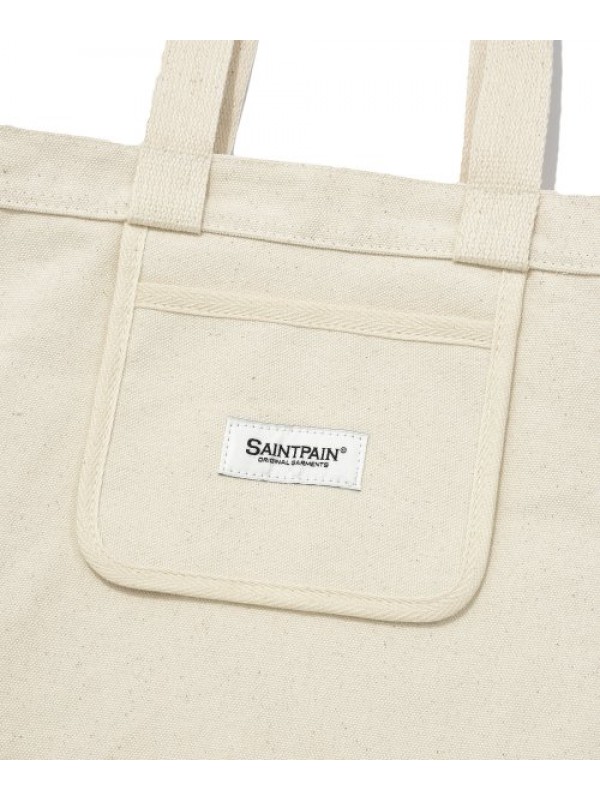 SP SNTPN Logo Eco Bag - Ivory