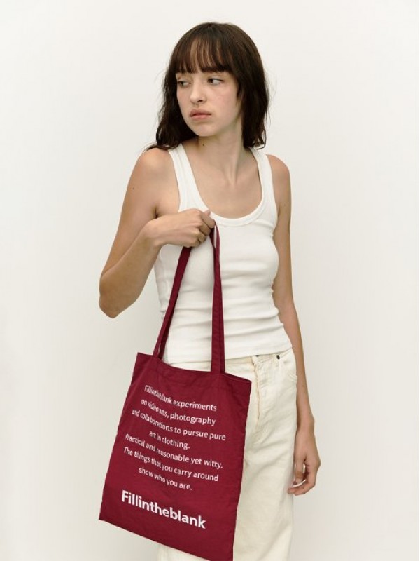 Simple Love Eco Bag (purple)