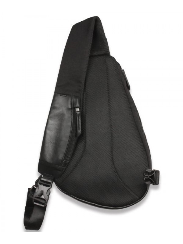 Lambskin Traveler Sling Bag BLACK