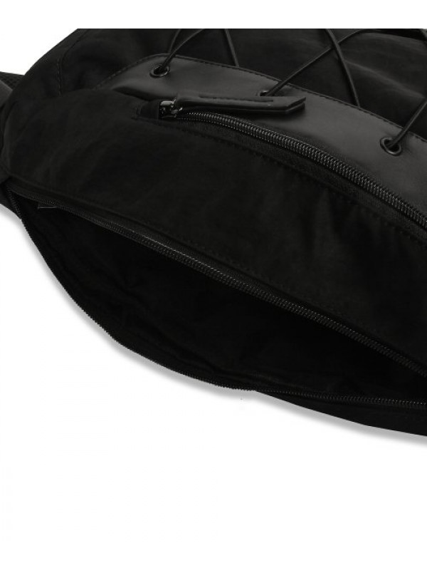 Lambskin Traveler Sling Bag BLACK