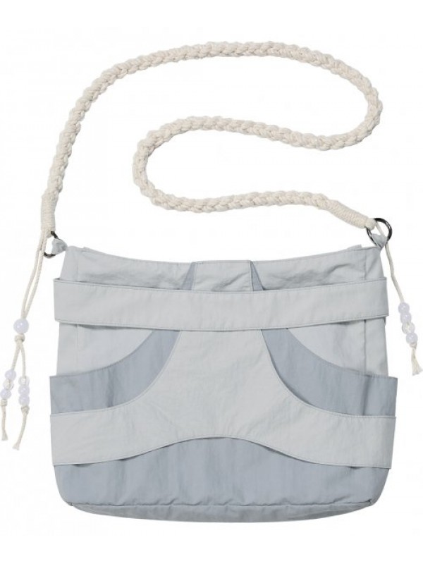 E96 Handmade Layered Bag (FU-725_Sky Gray)