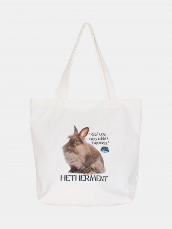 Happy Rabbit Eco Bag (White)