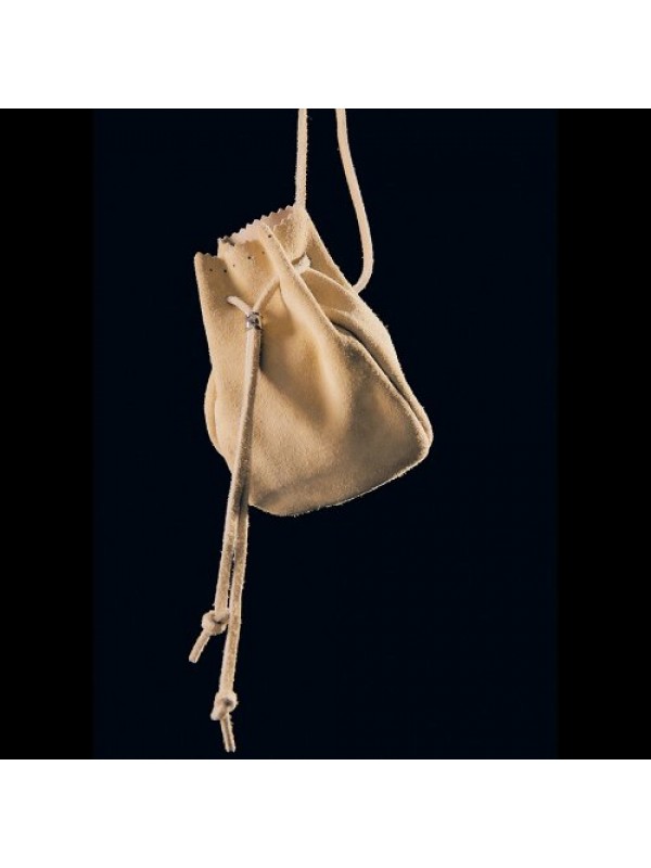 Coin Leather Bag [Beige]