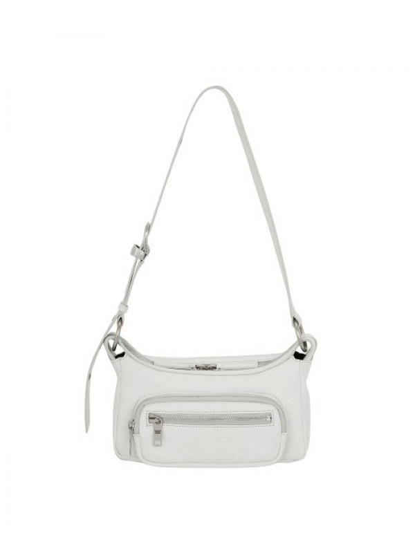 OUTPOCKET HOBO MINI_cloud two-tone brushed