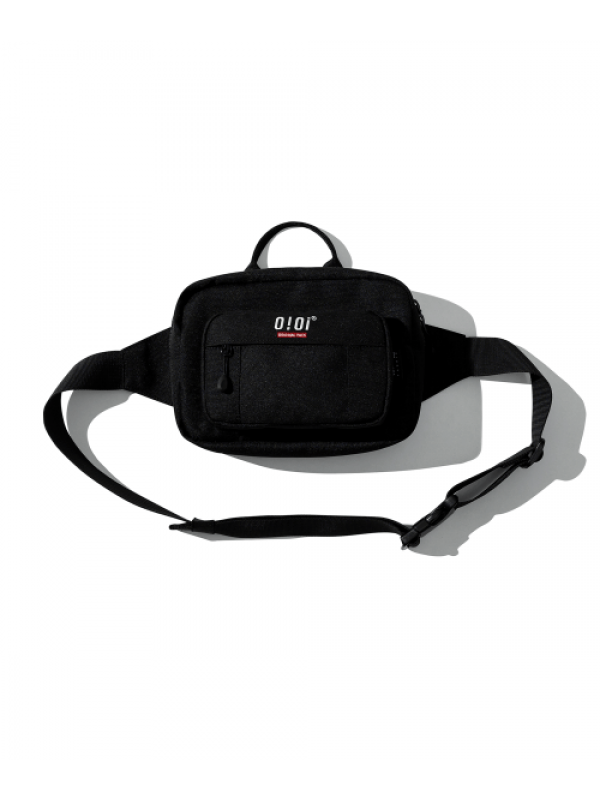 [ORIGINAL PACK] SQUARE WAIST BAG [BLACK]