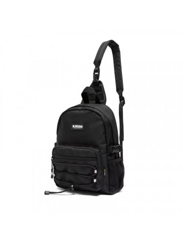 Pocket Technical Sling Bag [Black]