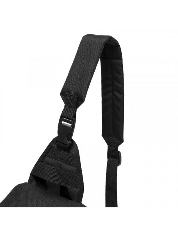 Pocket Technical Sling Bag [Black]