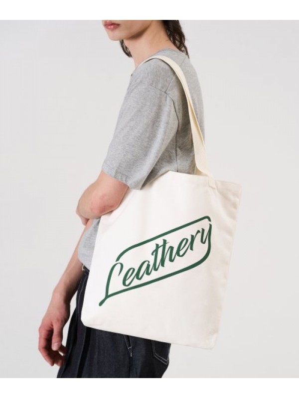 Cursive Logo Eco Bag [IVORY]